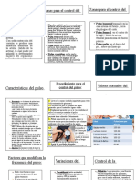 Axiliar de Farmacia - Control Del Pulso Arterial y Control de La Respiracion S