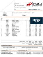 Cotizacion Repuestos Caja