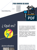 Corte por chorro de agua: proceso, componentes y aplicaciones