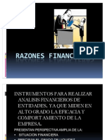 Razones Financieras