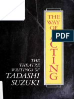 Way of Acting - The Theatre Writings of Tadashi Suzuki, The - Suzuki, Tadashi, 1939 - CN