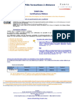 Tarifs Esarc Elearning formations metiers Dhs V2