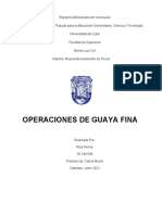 Operacion de Guaya Fina