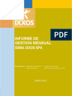 Informe Mensual-Empresa Ixxos Spa (Junio) 2