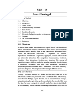 1214 Insect Ecology-I&II