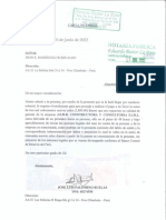 Carta Notarial