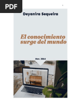 El Conocimiento Surge Del Mundo