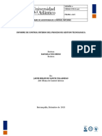 Informe de Auditoria Gestion Tecnologica 2015