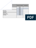 Decko - Training Matrix - Civil Work