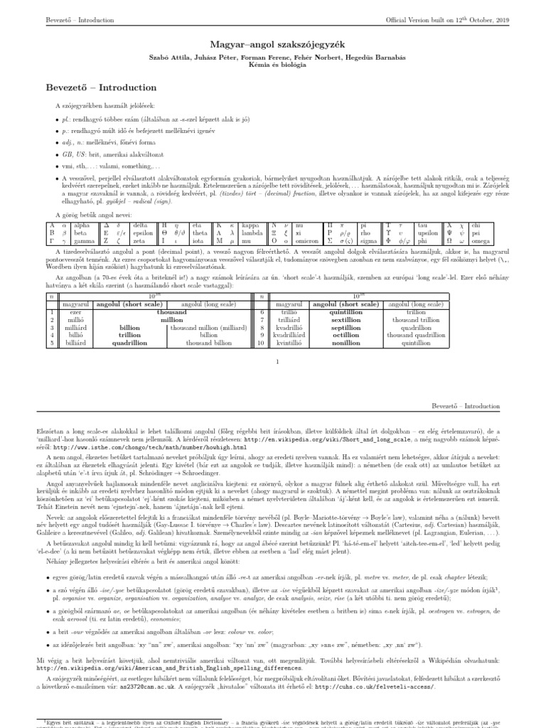 HungarianEnglish Science Dictionary PDF