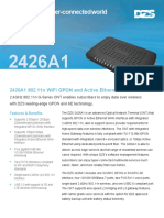 Enabling The Hyper-Connected World: 2426A1 802.11N Wifi Gpon and Active Ethernet Onts