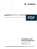 MOT FA C 3IRS485 (SEW) AS-Interface Field Distributor (BA000345)