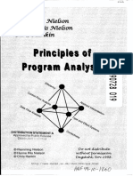 Principles of Program Analysis