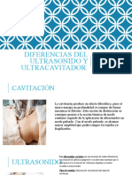 Ultrasonido y Cavitador Diferencias