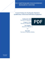 Ground Motion For Earthquake Simulator