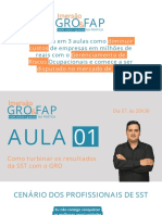 Aula 01 - Imersão GRO e Gestão Do FAP