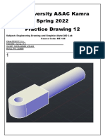 Air University A&AC Kamra Spring 2022 Practice Drawing 12