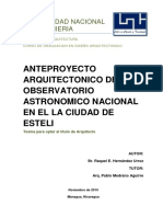 Observatorio Astronómico Nacional en Estelí