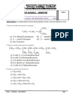 Examen Pre Secundaria - Quimica