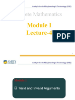 CSE208 - DMS - Mod1 - L8 - Valid and Invalid Argument