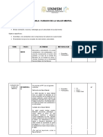 Matriz Cuidado de La Salud Mental