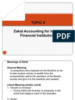 TOPIC 9, Zakat Accounting