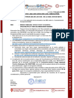 OFICIO (M) #100-2022 Encuesta A IIEE para La Caracterización Excepcional