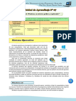 07S Exp2 5° - Sistema Operativo Windos