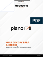 14 - Módulo 03 - Plano Vê - Guia de Copy para Listboss - Relacionamento Com o Aluno