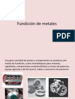 Fundición metales procesos