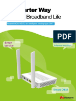 A Smarter Way For Your Broadband Life: Smart Service