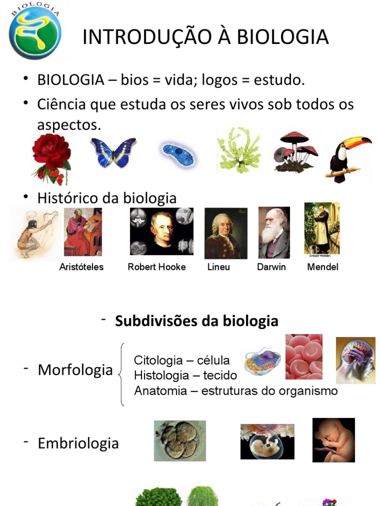 Aula - Introdução A Biologia | Descargar gratis PDF | Organismos ...