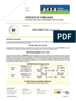 Seismic Certificate-John Deere Engine Gensets