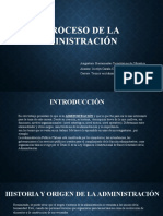 El proceso de la administración: funciones y niveles