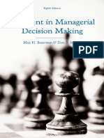 CASTELLANO COMPLETO - Judgment in Managerial Decision Making (Max H. Bazerman, Don A. Moore)