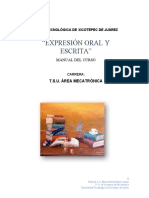 Expresion Oral y Escrita UNIDAD I