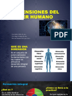 Dimensiones Del Ser Humano