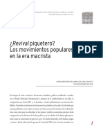 Palumbo, M - Revival Piquetero y Los Movimientos Populares en La Era Macrista