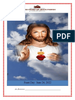 Feast Day: June 24, 2022: An Invitation