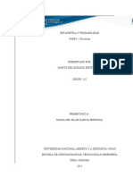 Estadística y probabilidad: discusión