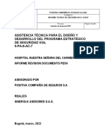 Informe Revision PESV Hospital Municipio de Tabio Mar-22