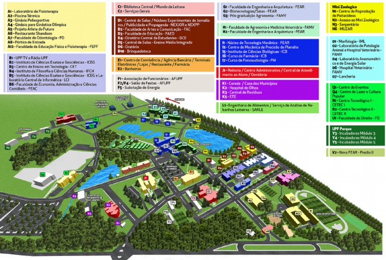 Mapa Upf 2014 | PDF
