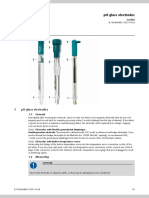 Metrohm LL Solvotrode pH Electrode Guide | PDF | Ph | Titration
