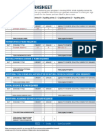 Division I Worksheet