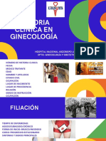 Historia Clínica en Ginecología