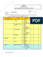 Checklist Sarana-Pra