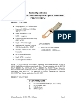 Finisar Ftlc9555qepm 40g 100g Parallel MMF 100m qsfp28 Optical Transceiver Productspecrevb2