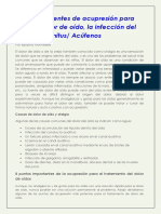 8 Puntos Potentes de Acupresión para Tratar El Dolor de Oído, La Infección Del Oído y El Tinnitus/ Acúfenos