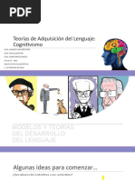 Teorías de Adquisición Del Lenguaje 2022