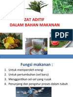 Zat Aditif